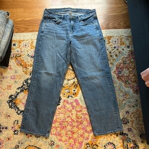 American Eagle Outfitters Blue Straight Jeans
